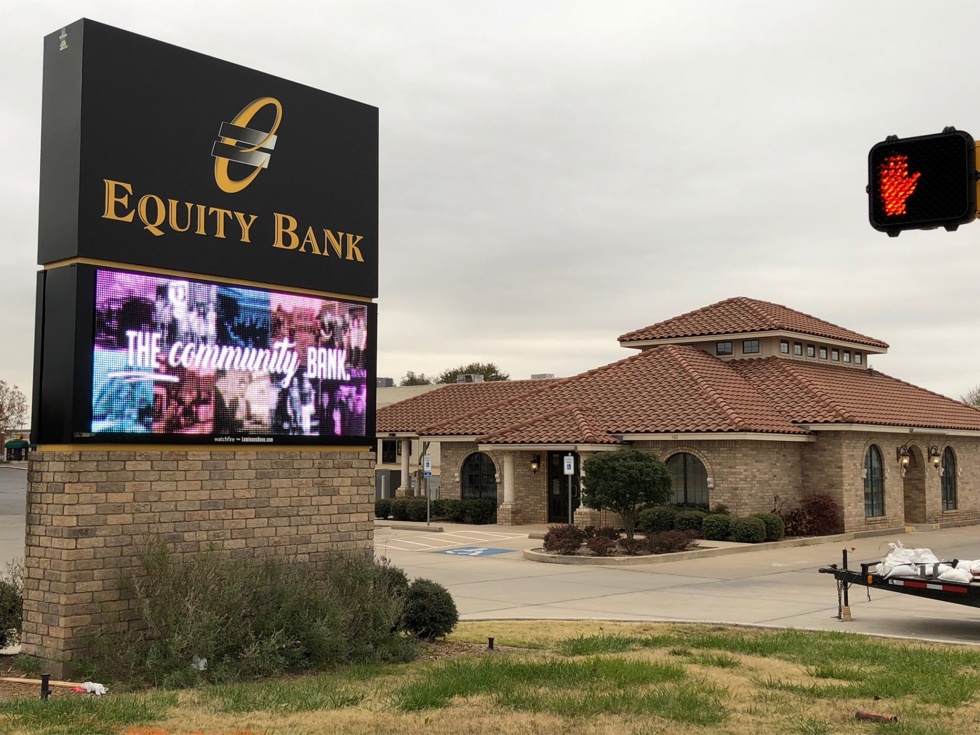 Equity Bank Ponca City North Park branch exterior.